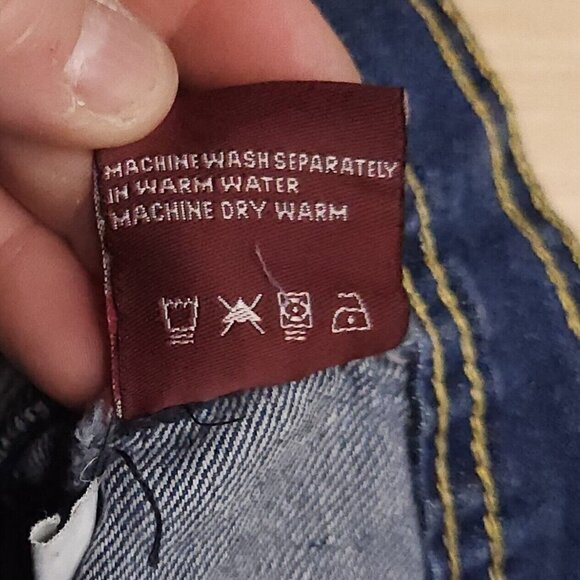 Shampoo Toddler Girls Denim Jacket With Bling Buttons 2T - Picture 5 of 6